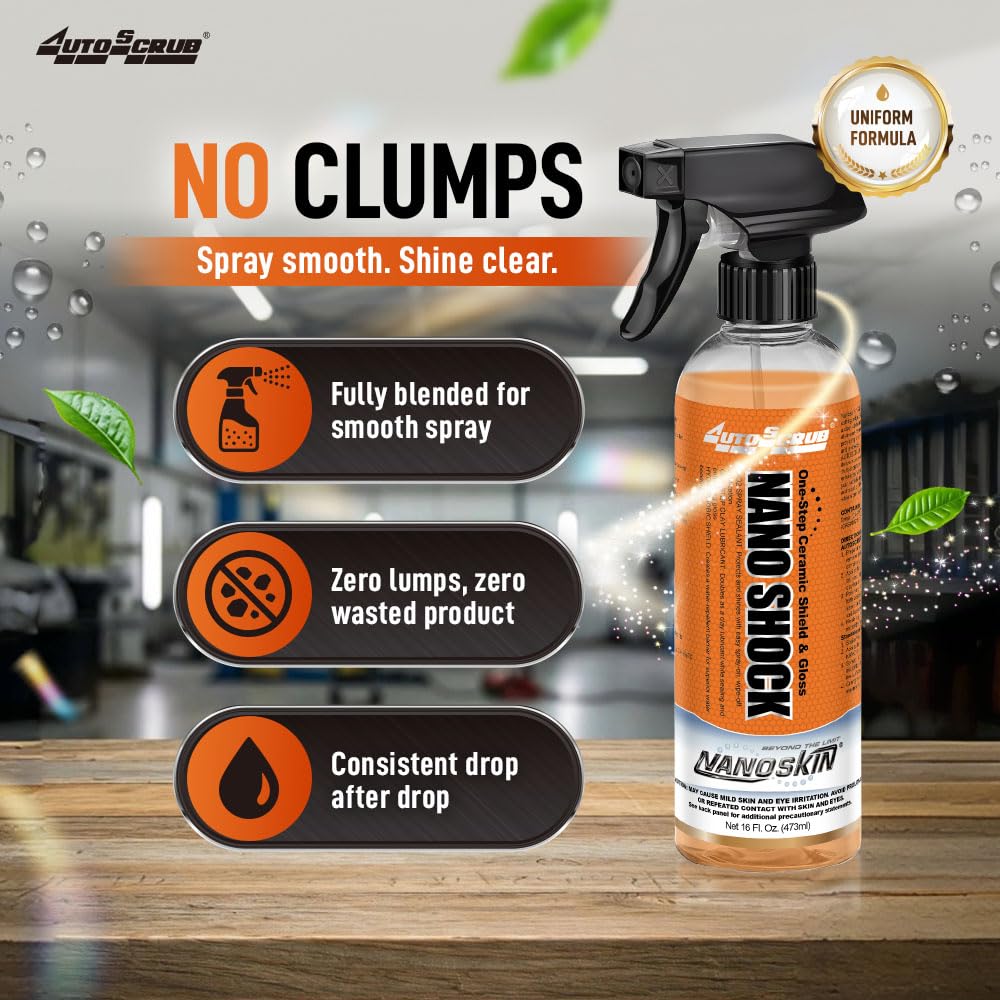 Amazon.com: Nanoskin NANO SHOCK One-Step Ceramic Shield & Gloss 5