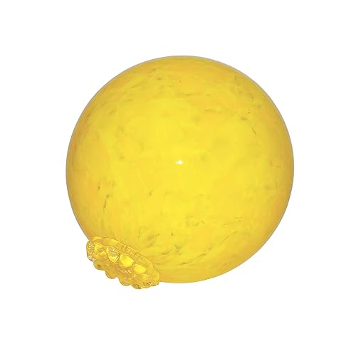 Miniatura 2 de Yellow Pond Floats Balls - Available in 3 inches, 4 inches, 5 inches & 6 inches - Blown Glass - Made in Seattle - Dehanna Jones