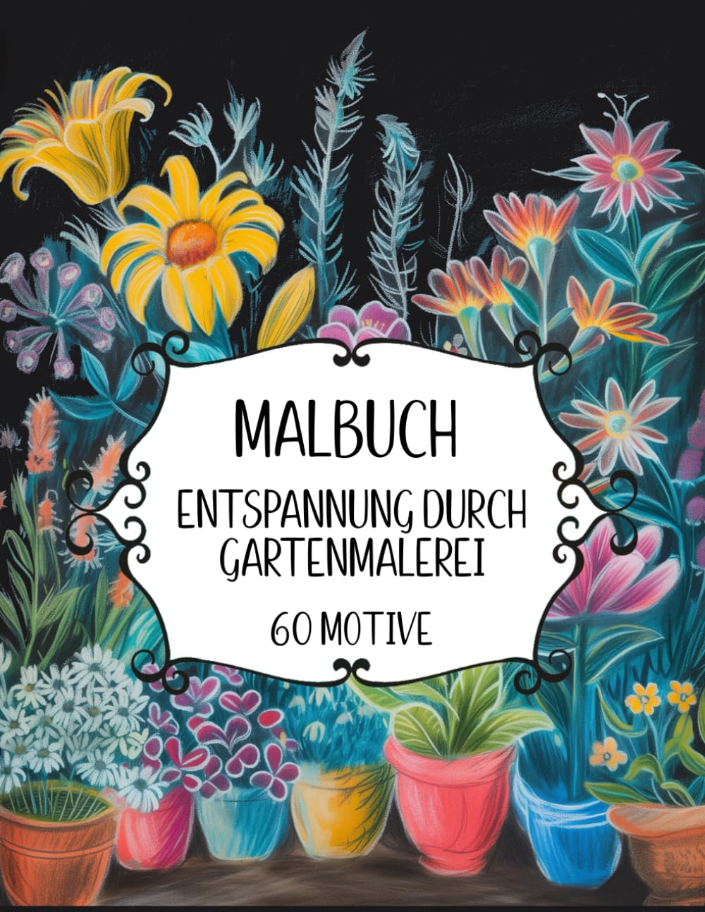 Coloriage adulte jardin pour vos moments de relaxation le soir