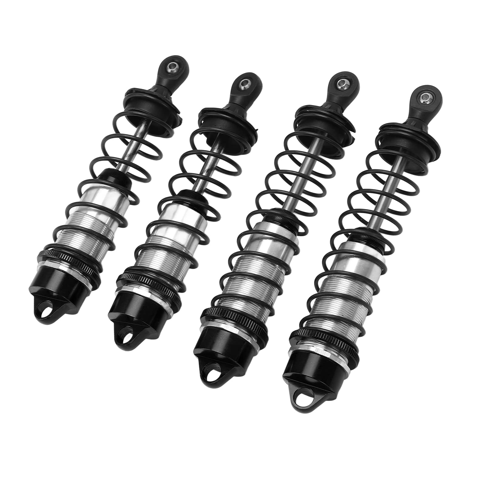 Przedni tylny amortyzator RC ze stopu aluminium o wysokiej wytrzymałości dla 1/7 MOJAVE 1/8 Kraton (czarny)