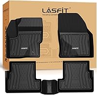 Vista 25 de LASFIT Tapetes de elastómero termoplástico para 1a y 2a fila de asientos de auto, para todo tipo de clima