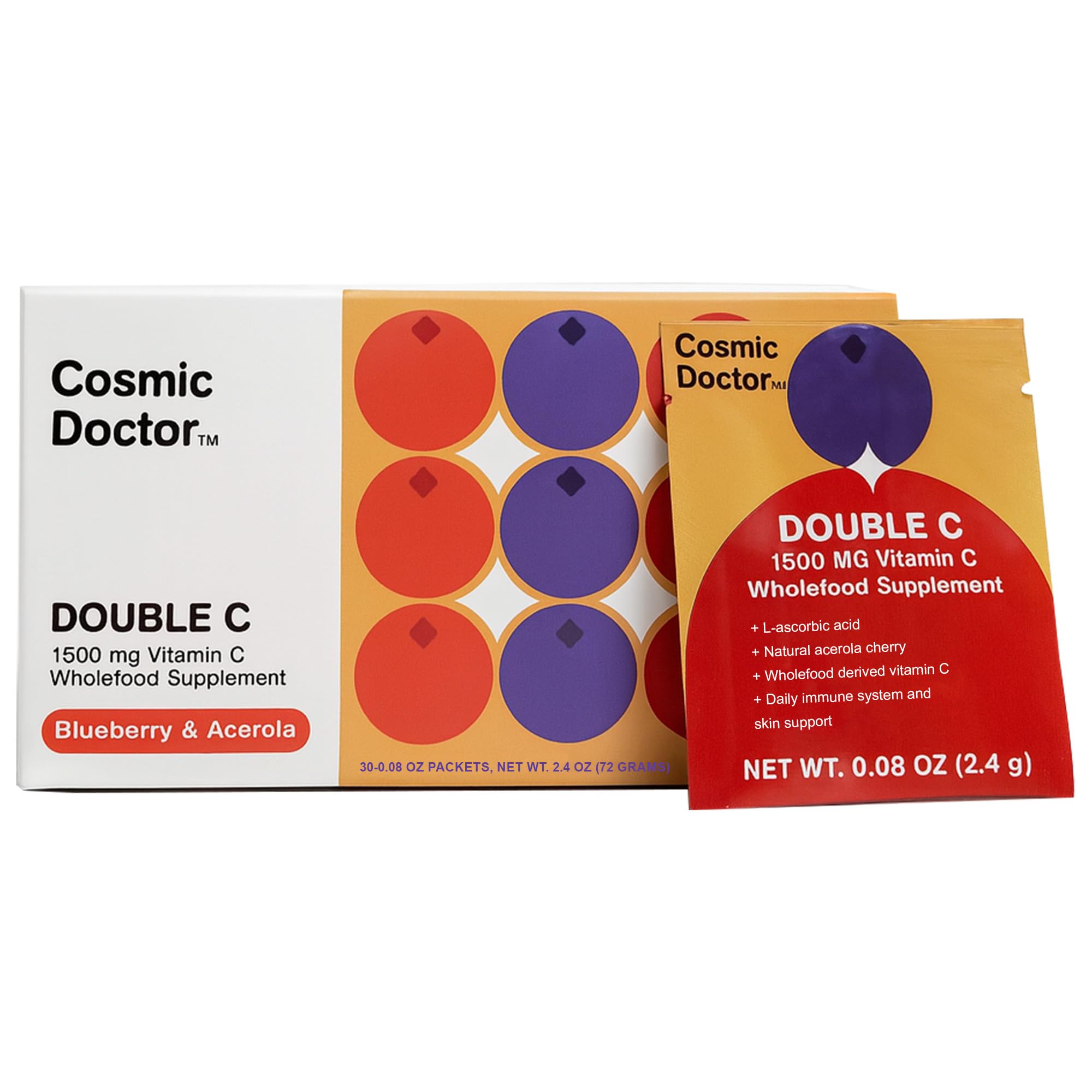 Double C 1500mg Vit C - Blueberry and Acerola