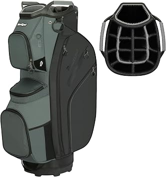 15 Way Golf Cart Bag with Organizer Top, Golf Club Cart Bag for Men