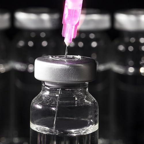 Miniatura 5 de Paquete de 25 jeringas de 0.1 fl oz con calibre Luer Lock 18, paquete sellado individual