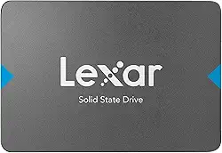 Lexar NQ100 SATA III de 2,5 polegadas (6 Gb/s) SSD de 480 GB, unidade de estado sólido de leitura de até 550 MB/s, SSD interno para laptop, computador/PC (LNQ100X480G-RNNNG), cinza
