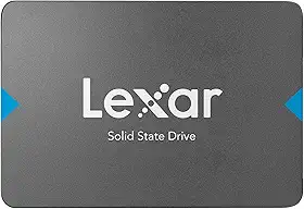 Lexar NQ100 SATA III de 2,5 polegadas (6 Gb/s) SSD de 480 GB, unidade de estado sólido de leitura de até 550 MB/s, SSD interno para laptop, computador/PC (LNQ100X480G-RNNNG), cinza
