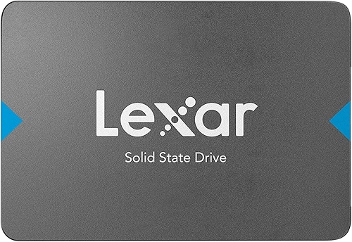 Lexar NQ100 SATA III de 2,5 polegadas (6 Gb/s) SSD de 480 GB, unidade de estado sólido de leitura de até 550 MB/s, SSD interno para laptop, computador/PC (LNQ100X480G-RNNNG), cinza