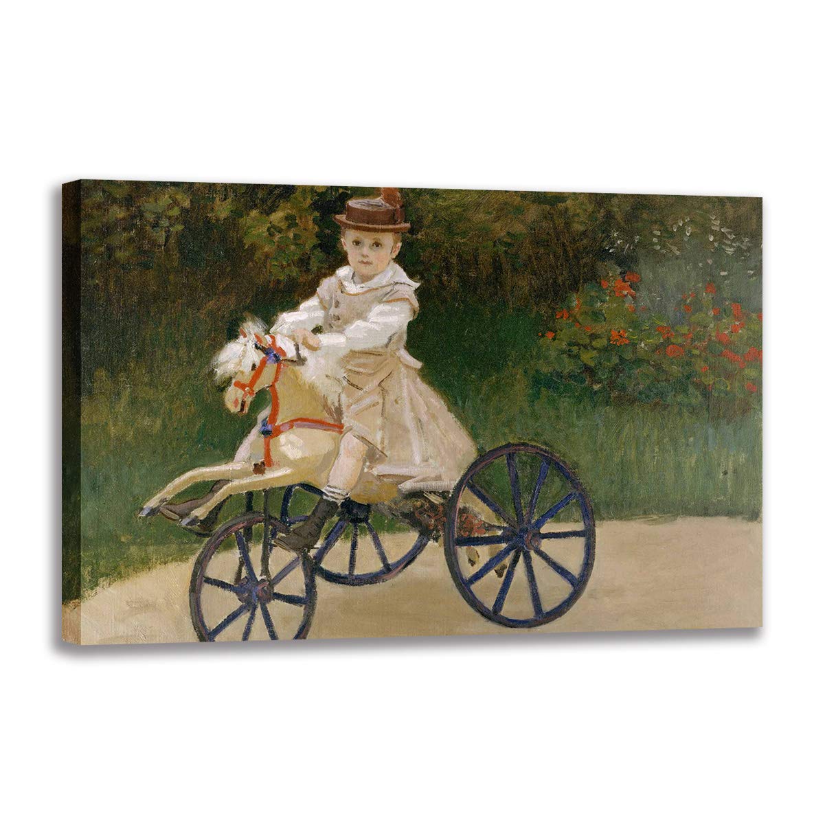 Toile imprimée paysage impressionniste Monet affiche haute définition 60x90