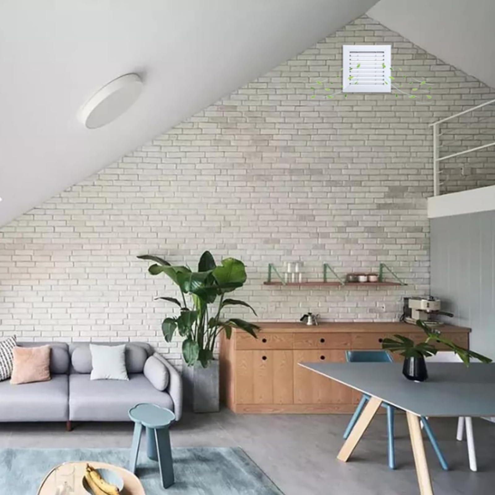 Verstellbare Lüftungsschlitze, Aluminium-Lüftungsgitter für Innentüren, Durchgangstür für Badezimmer, Schrank, Schrank