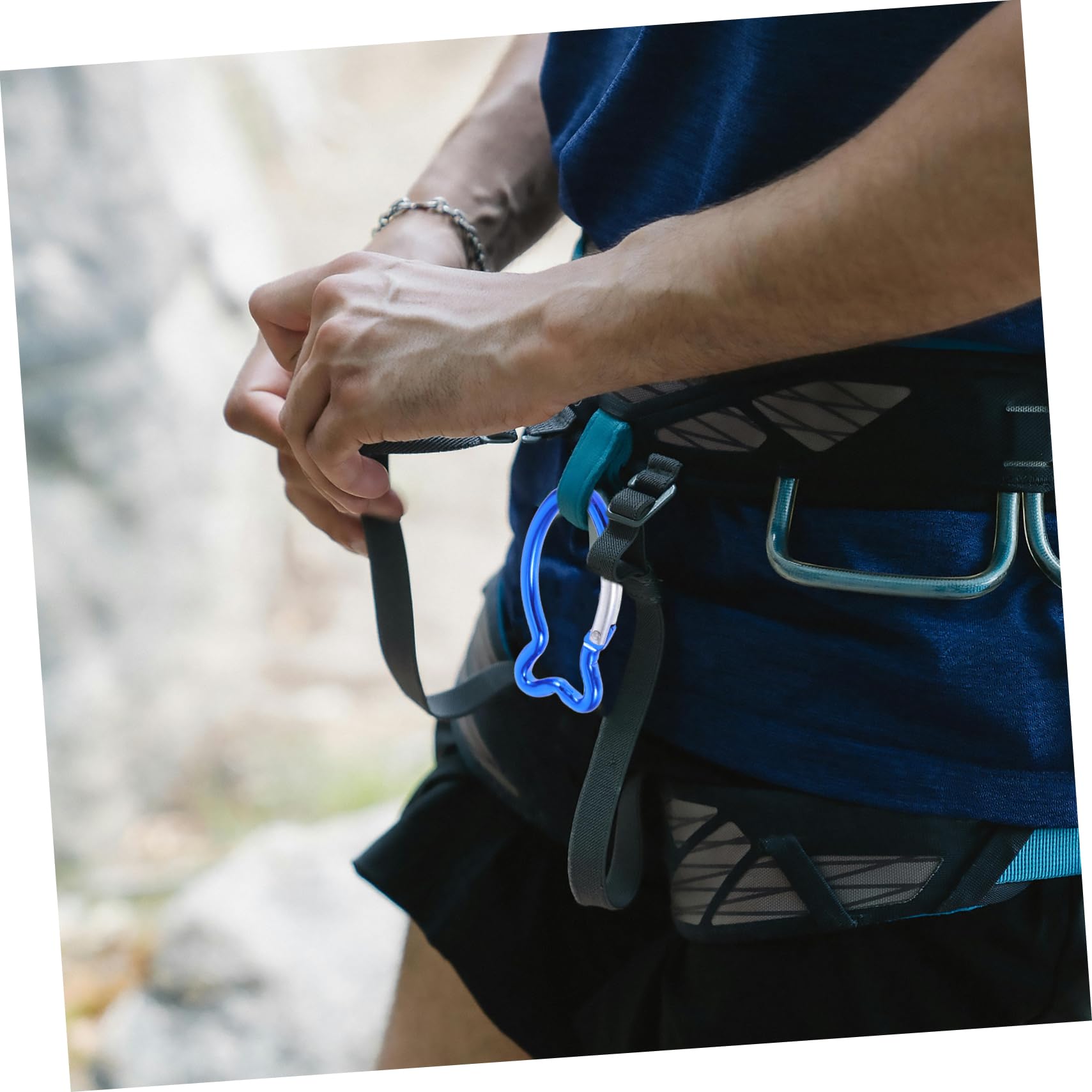 UPKOCH Teiliges Fischform Karabiner Clips Für Camping Leichtgewichtige Sicherheits Haken Für Outdoor Aktivitäten Zum Aufhängen Von Rucksack Schlüssel Und Ausrüstung