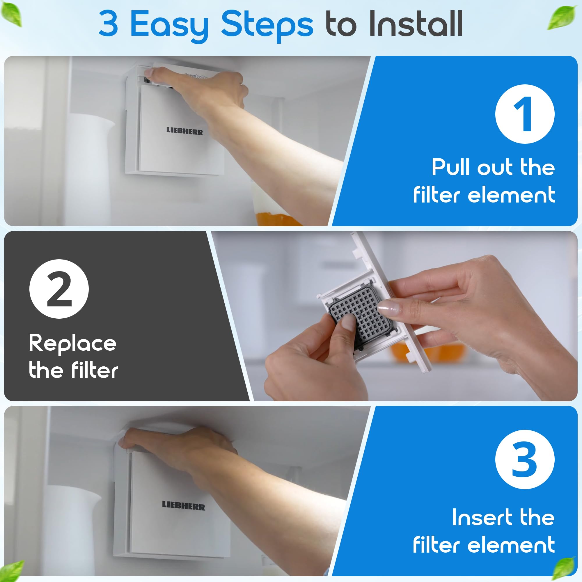 Filtro Frigorifero Liebherr Fresh Air - Sostituto 7440021-00 Per Sistemi BioFresh - Foto 11