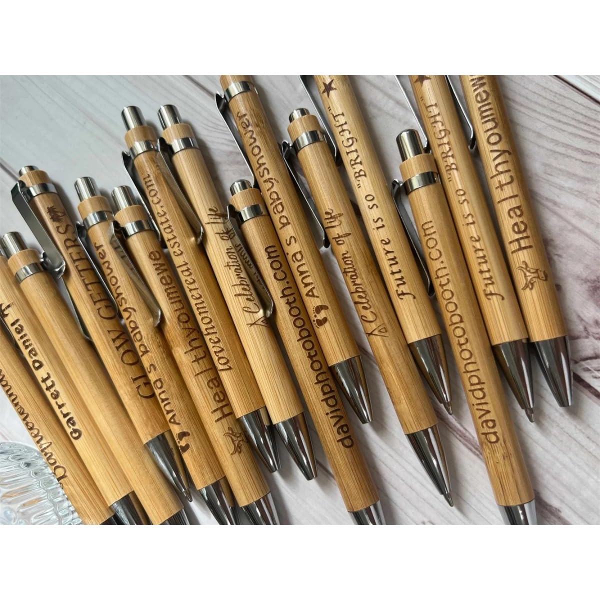 Penne a sfera personalizzate con nome, penne a sfera personalizzate Bulk penne a sfera personalizzate con nome aziendale, penna a penna personalizzata (100 pezzi)
