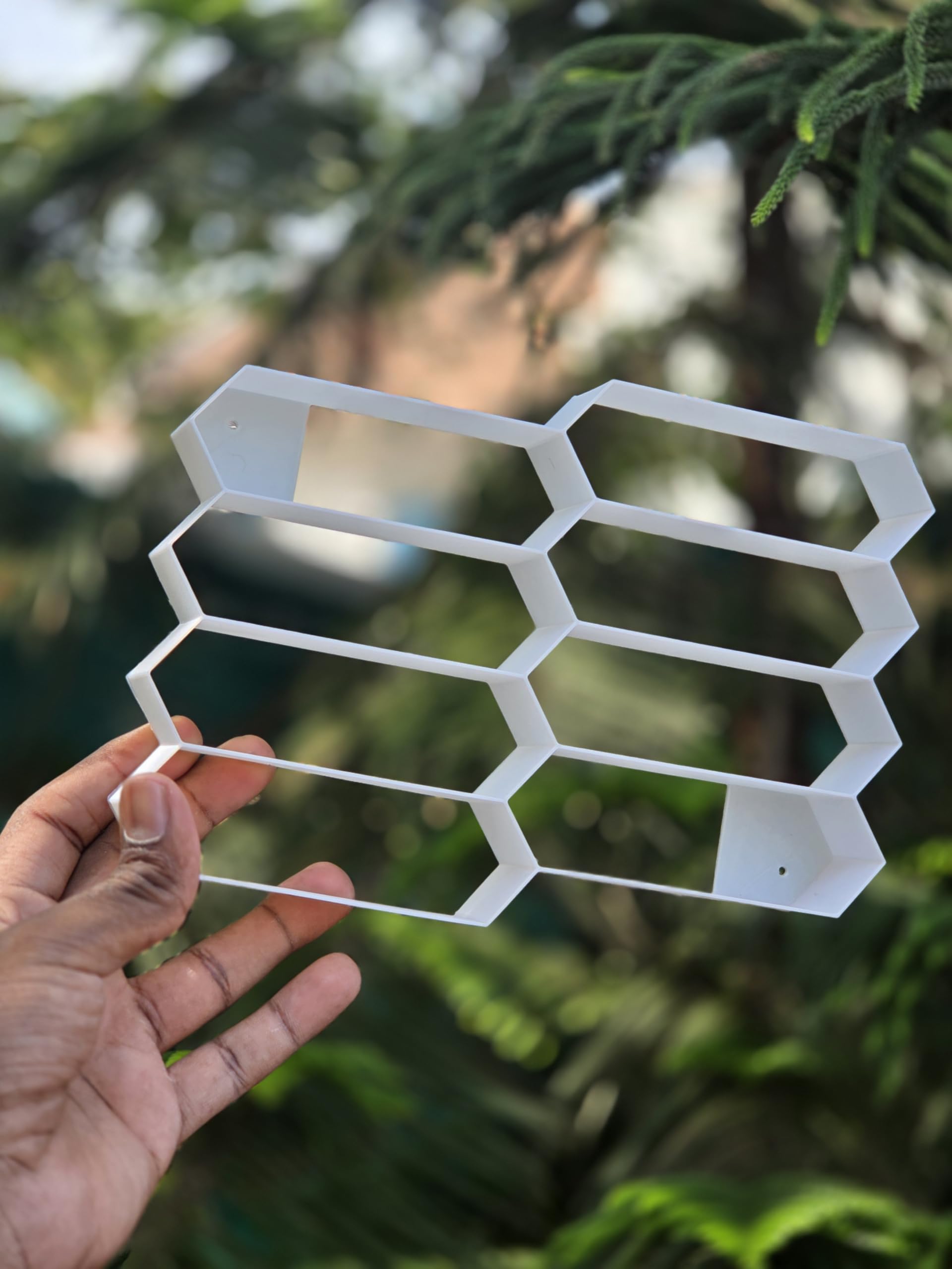Hexagon Wall Shelf for Hot Wheels and Small Toys, Modular Display Organizer, Honeycomb Design Storage Rack-image-14
