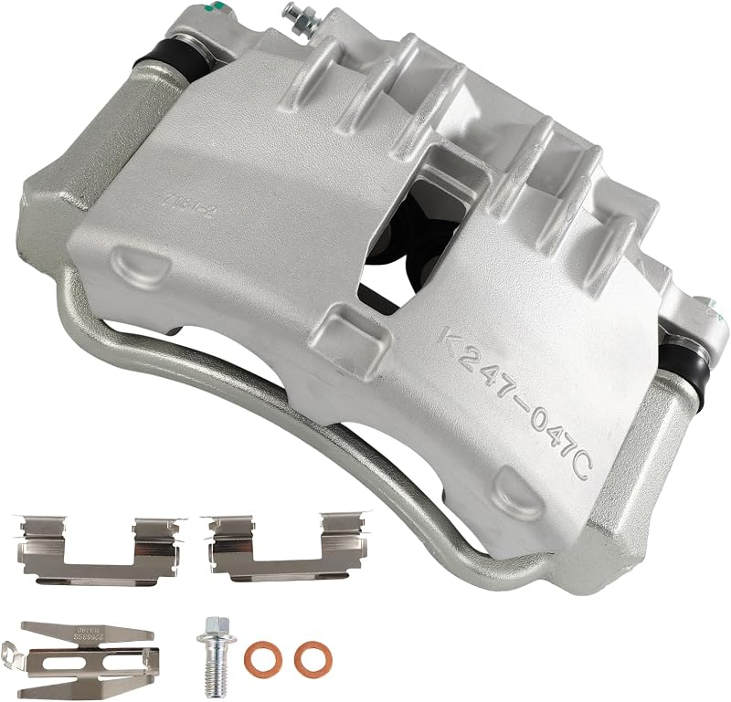 Pinça de freio a disco dianteira direita cciyu com suporte para Ford Mustang 2003–2004 – 1 unidade