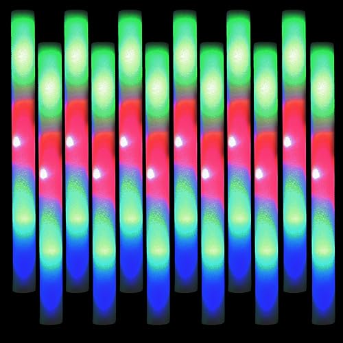 Varita de espuma de 150 luces LED para fiestas, bodas, fiestas, cumpleaños, invitados, fiestas, DJ, conciertos, festivales, eventos, promociones,