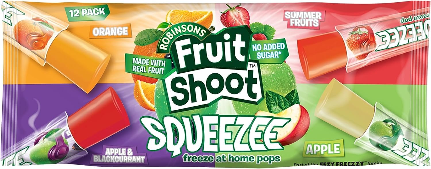 Robinsons Fruit Shoot Squeezee, 12 x 45ml