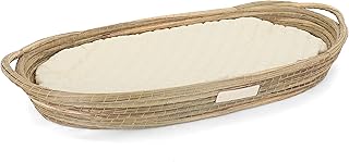 Rutledge & King Rattan Pet Bed - Pet Couch - Pet Cot - Pet Bed - Pet Sofa/Pet Pillow - Cute Pet Bed - Pet Couch Bed - Pet Beds & Furniture (Natural)