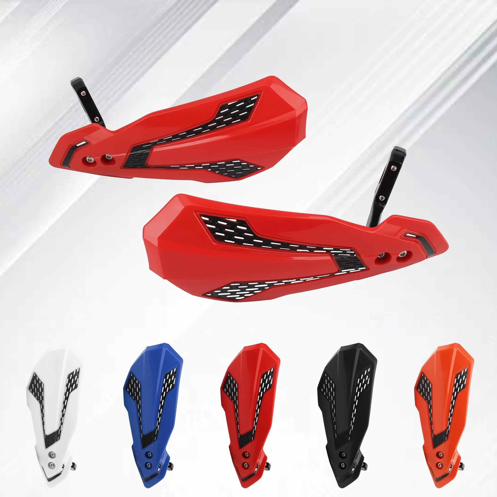 para Kawasaki para Yamaha ATV Protector Mano Moto | Protector de manillar de bicicleta todoterreno, guardamanos de 7/8 pulgadas y 22mm para motocicleta