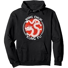 Wing Chun Kung Fu Chinese Martial Arts China Fan Pullover Hoodie