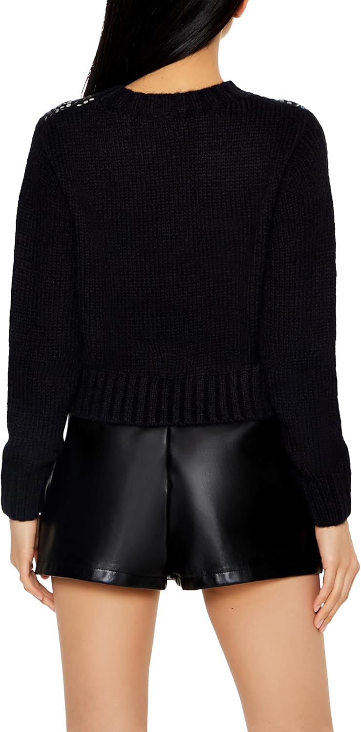 Forever 21 Womens Iridescent Sequin Sweater - Image 5