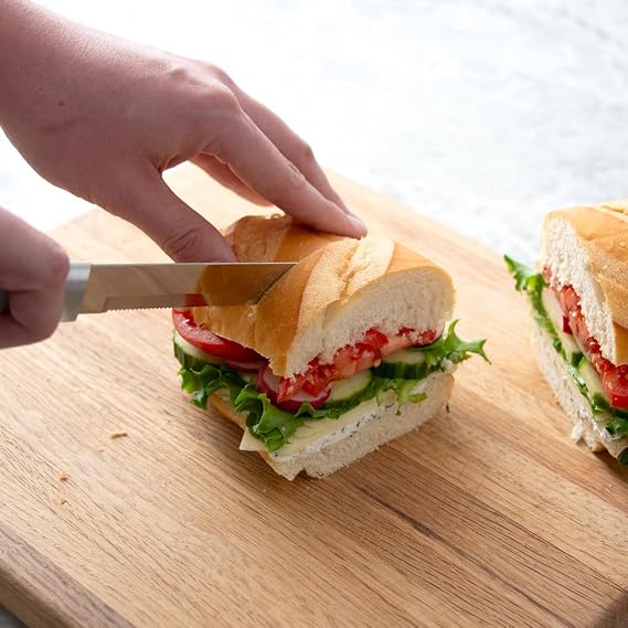 RADA Cutlery 8 Bread Knife (R143), Silver