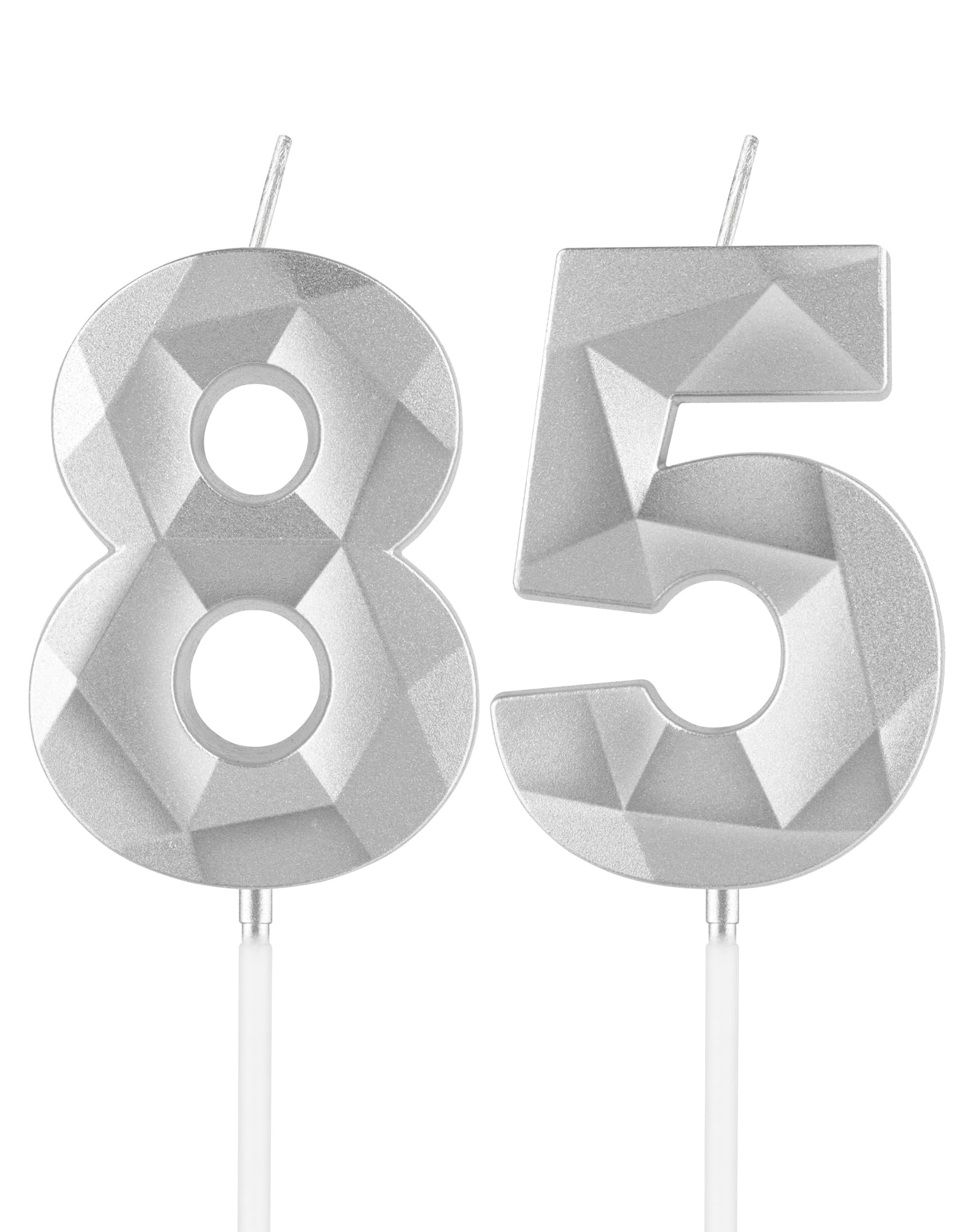 Royal Blue 13th Birthday Candles, 3D Number 13 Candle for Cake, Boy Girl 13th Birthday Decorations,Sapphire Candle Topper Blue Cake Decorations for Birthday Party Wedding Anniversary Supplies — view 237