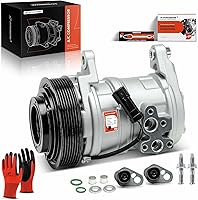 A-Premium AC Compressor w/ Clutch for Dodge Ram 1500/2500/3500/4000 5.7L V8 2003-2008 - 10S17E PAG100 R134a