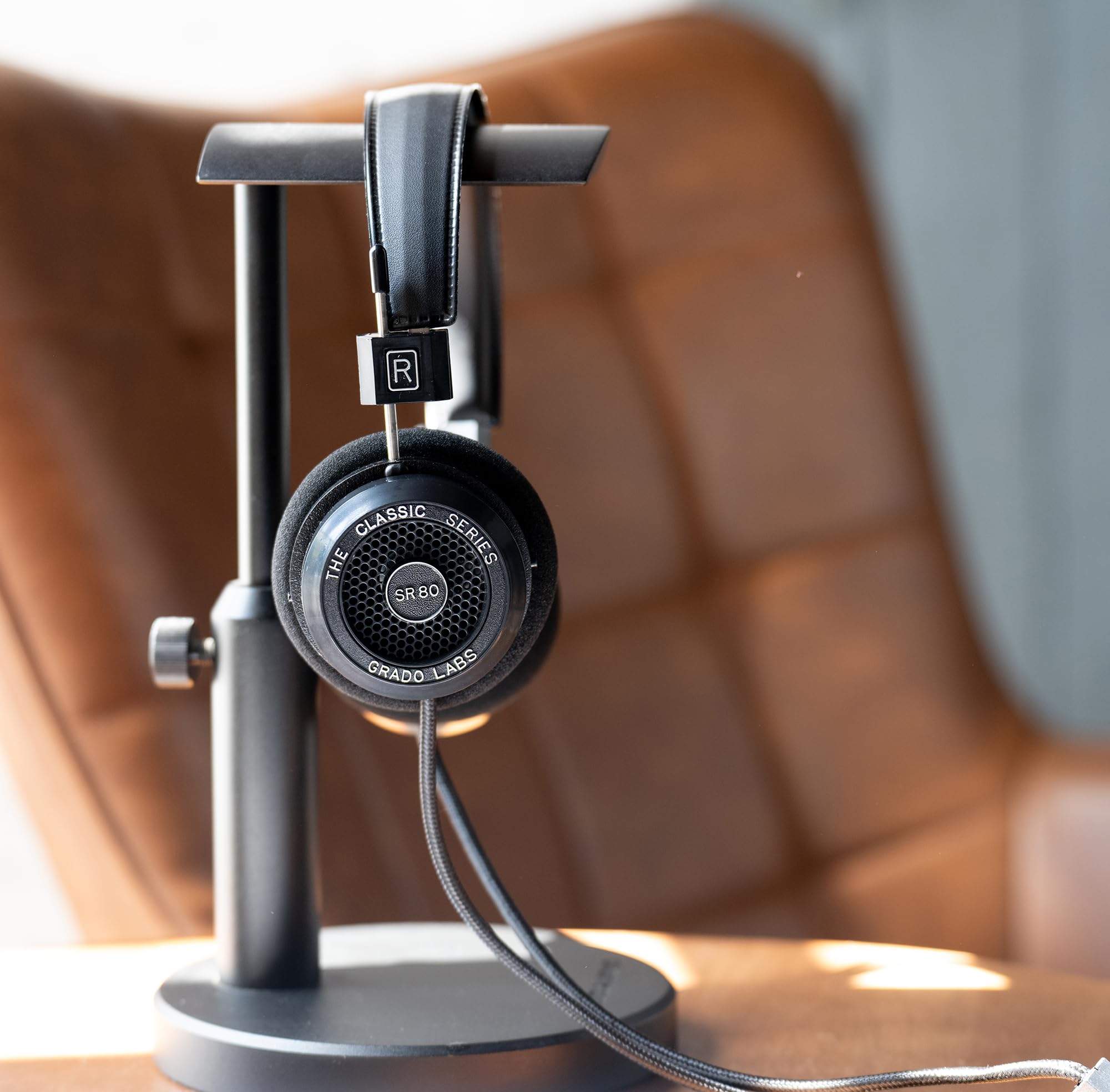 GRADO Classic Series SR80 Cuffie Cablate Over-Ear Retro Aperto | Ascolto domestico, Suono naturale, Design leggero