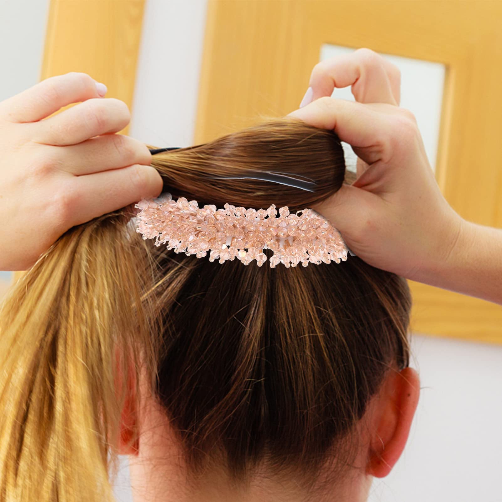 MAGICLULU 4 Sets Elegante Blumen-dutt-maker Gedrehter Haar-dutt-former Für Frauen Und Mädchen Styling-tool Zum Herstellen Von Haar-dutts 3 Stück * 4