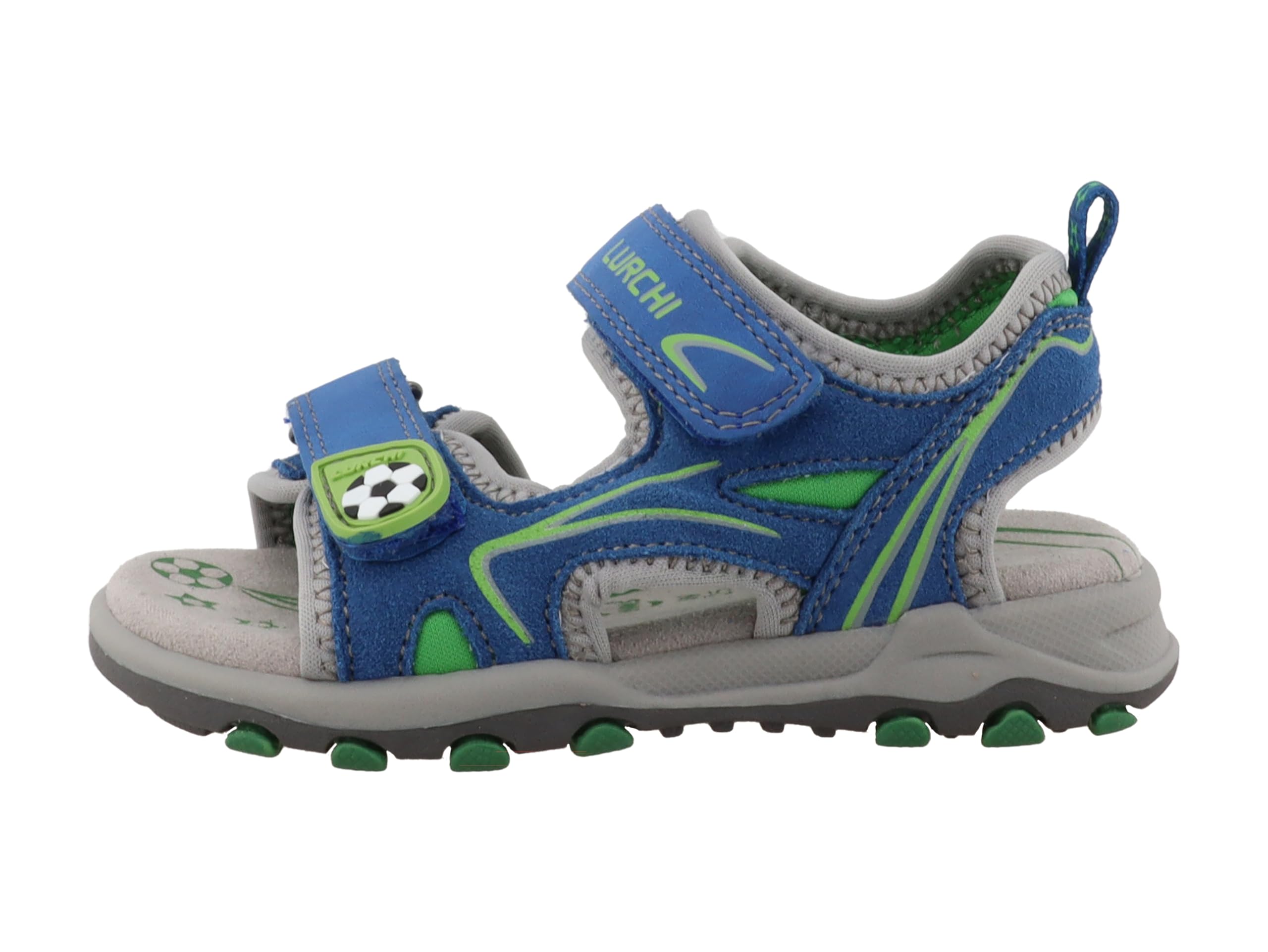 Lurchi 95L0063002, Male Sandal, cobalt-green,