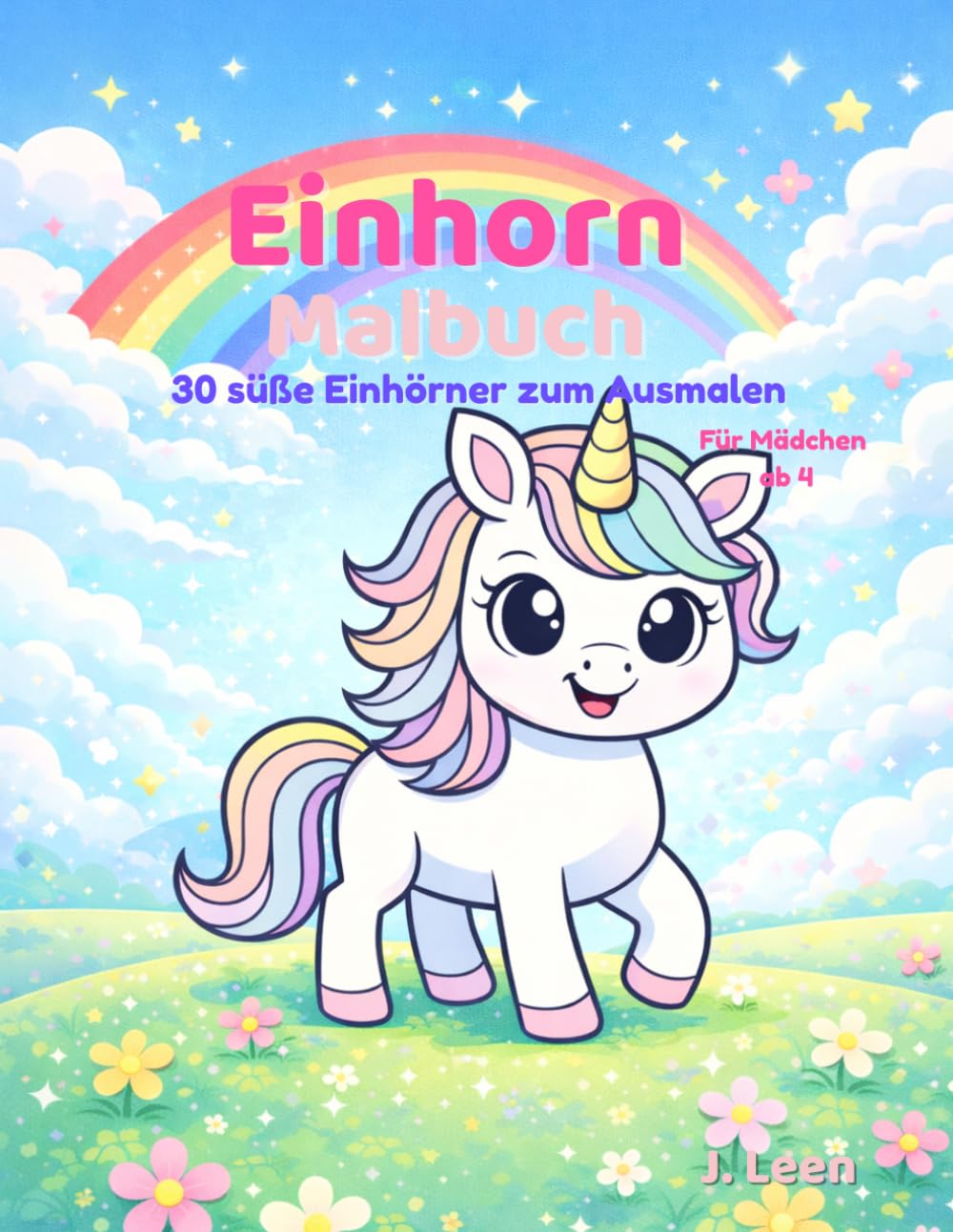 Mein erstes Einhorn Malbuch