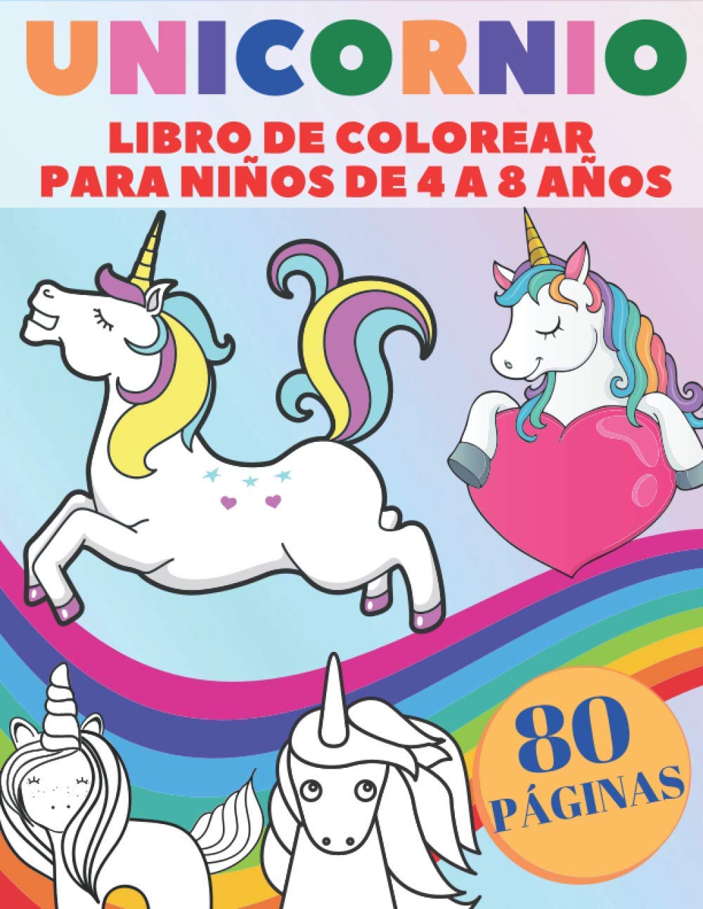 Depesche 12703 Ylvi Create your Unicorn World - Libro de pegatinas con 20 páginas de fondo de colores para personalizar, incluye 6 hojas de pegatinas