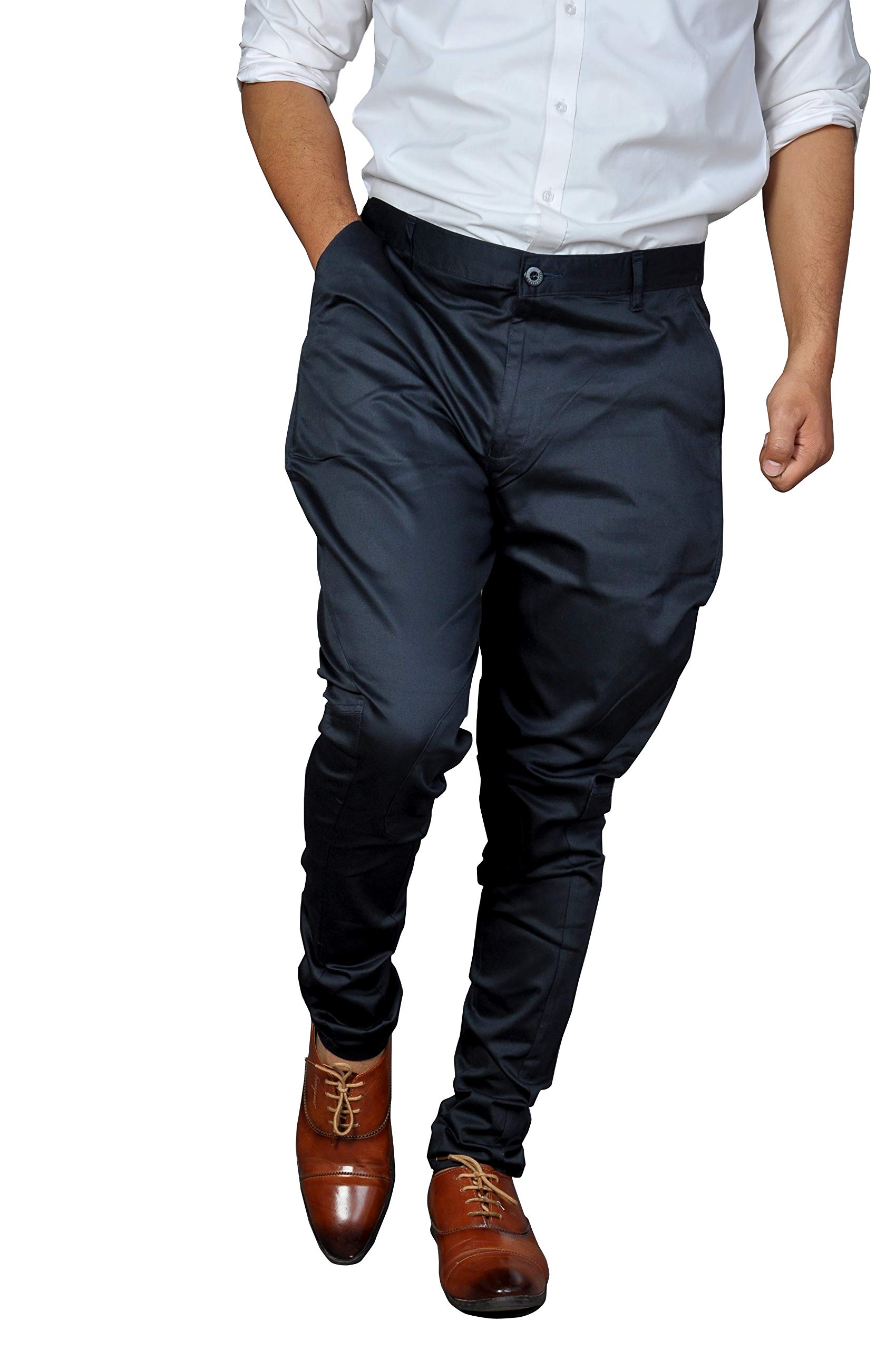 breakthrough Jodhpur Breeches with KNEEPATCH for Men | Jodhpur Pants | Polo Pants | Fashion Wear Balloon Pants | Ethnic Trousers (Breeches Brown with Brown Knee Patch)-picture-21