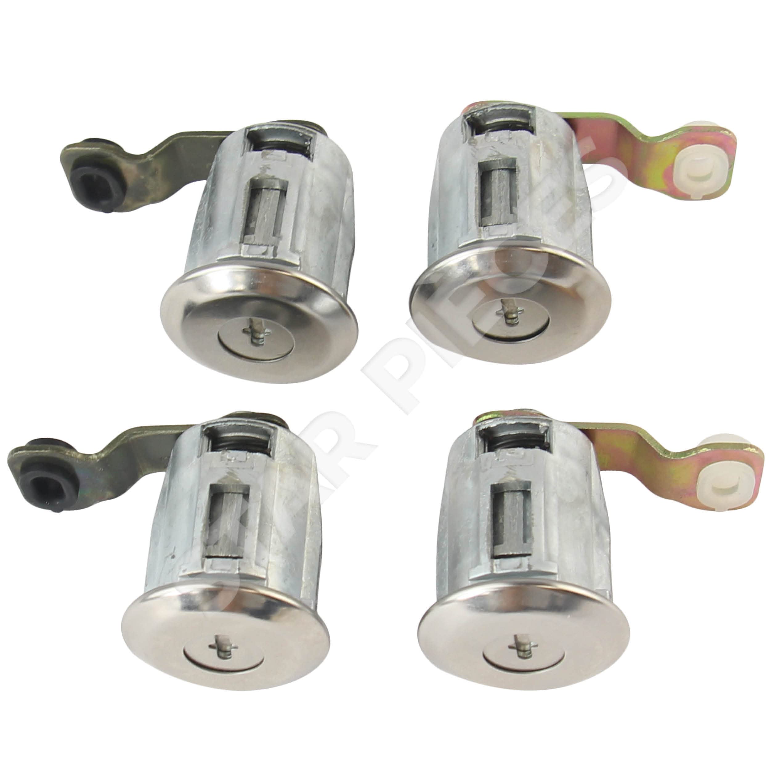 4 cerraduras puerta compatibles para Berlingo 1 y Partner 1 (1996-2008) Bombin cerradura con duplicado de llave | 4162Q4 | 9170CX | 4161H9 | 9170CW