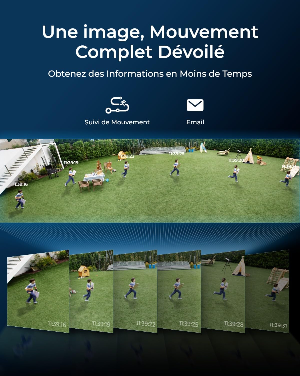 Reolink 16MP Caméra Surveillance PoE, Double Objectif Vue Panor à 180°, Suivi Mouvement, Vision Nocturne Couleur, Détection Personne/Véhicule/Animal, Audio Bidirectionnel, Etanche IP67, Duo 3 PoE