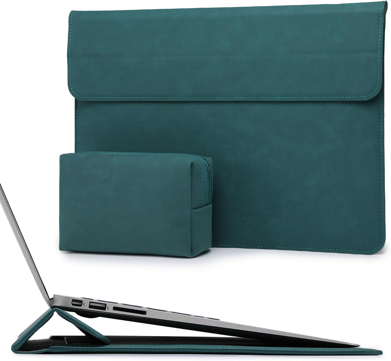 KALIDI 13.3 inch Laptop Sleeve Case Faux Suede Leather for MacBook Air/13 inch MacBook Pro