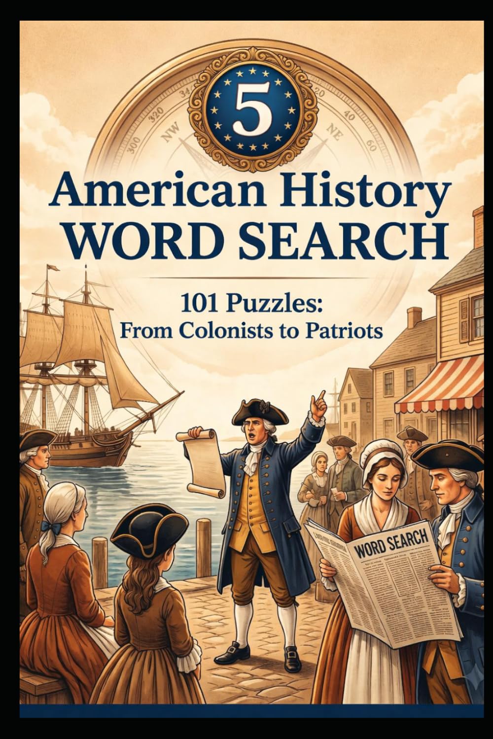 American History Word Search: Volume 5 — Industrial Revolution Edition