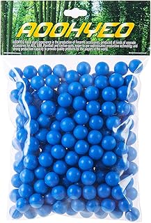 AOOHYEO 250X0.43 Caliber Paintballs - Reusable .43 Cal Rubber Balls for Training Practice