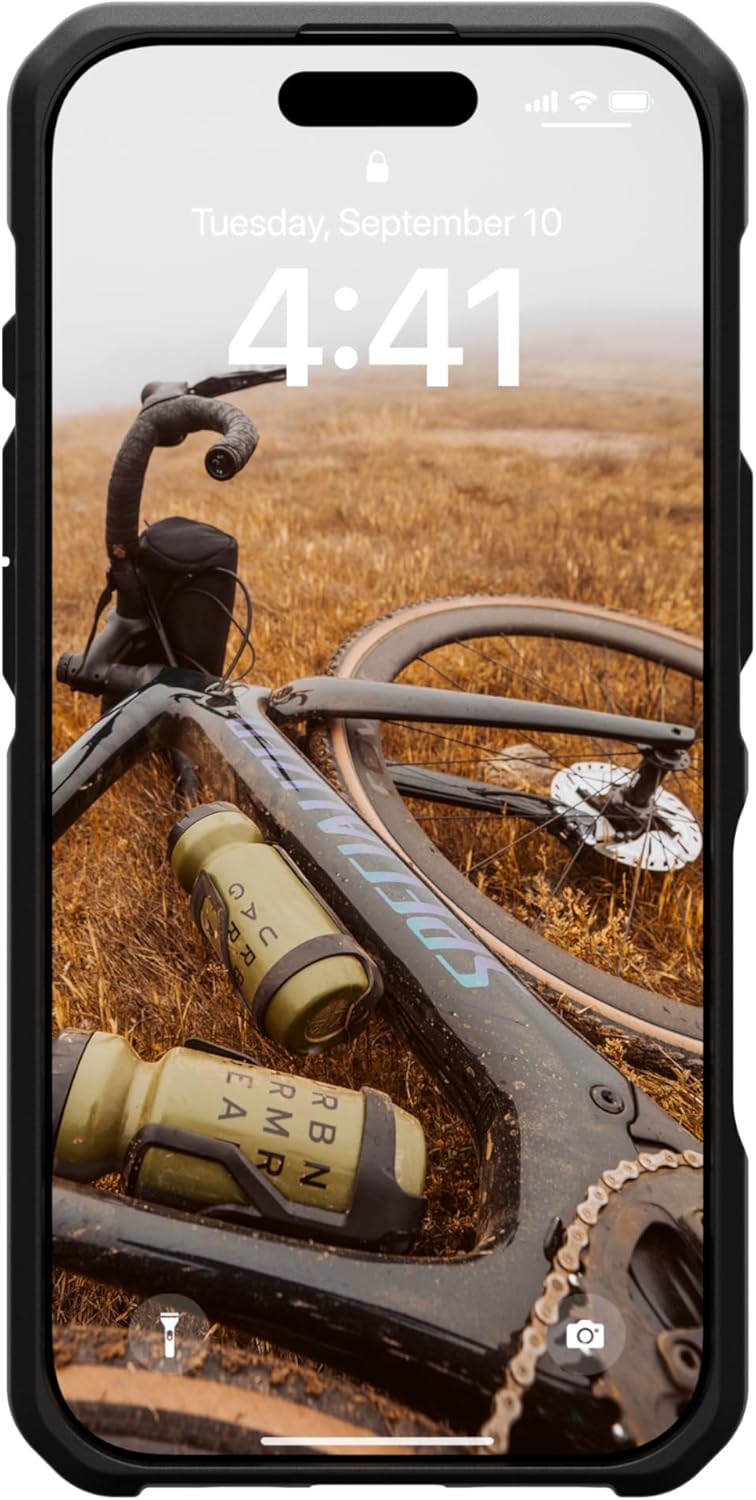 URBAN ARMOR GEAR UAG Designed for iPhone 16 Pro Case 6.3" Metropolis LT - Compatible with MagSafe Charging Rugged Shockproof Anti-Slip Military Grade Protective Cover, Micro Hex Camo Graphite