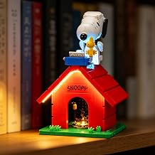 YEABRICKS LED Light for Lego-21368 Ideas Peanuts Snoopy's Doghouse Building Blocks Model Building Set NOT Included