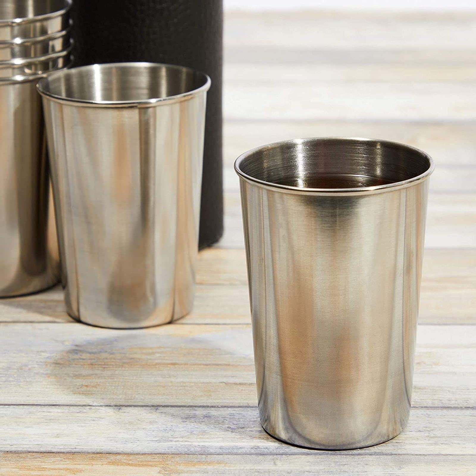 M&N HOME Blue Shot Glasses Set Of 6 - 2oz Heavy Base Glass For Whiskey, Tequila & Cocktails - View #13