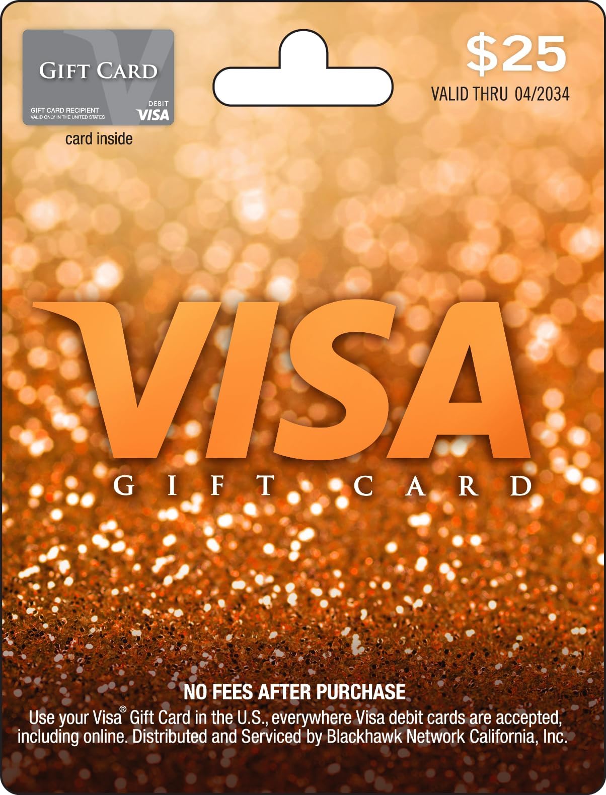 Physical Gift Card $25 (plus $3.95 Purchase Fee)