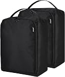 Gloppie Travel Shoe Pouch - Portable Shoes Storage Bag and Organizer - Packing Cubes, Leisure Charcoal, Travel, Business Trip, Home