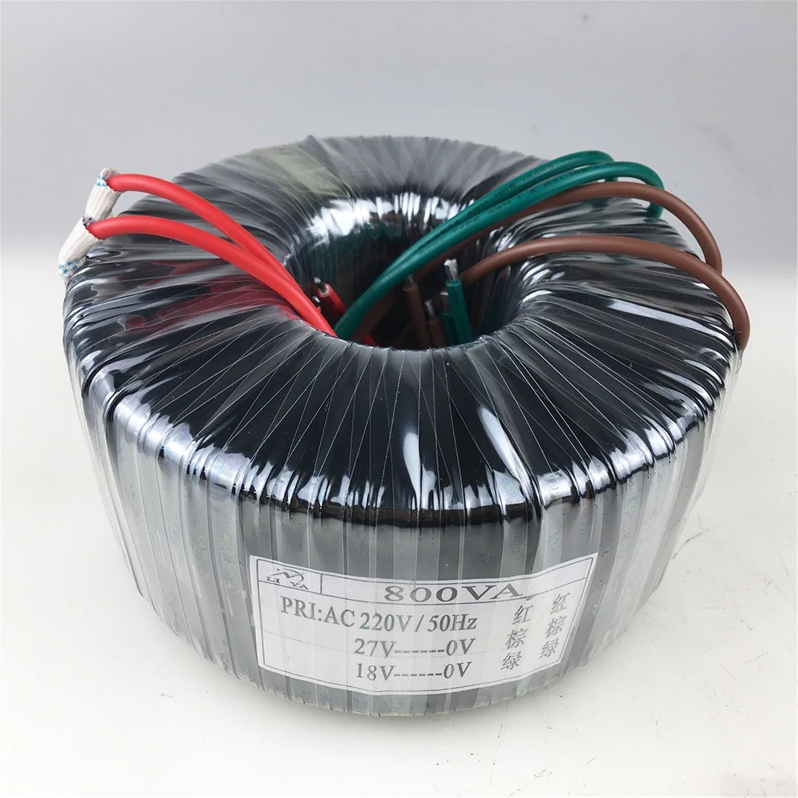 Trasformatore toroidale da 800 W, 220 V a 12 V, 14 V, 16 V, 18 V, 20 V, Alimentatore for Isolamento Audio.