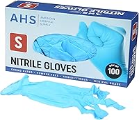 Vista 5 de American Hospital Supply Guantes de nitrilo, paquete de guantes de quimioterapia, sin polvo, de grado médico, guantes de examen Industrial