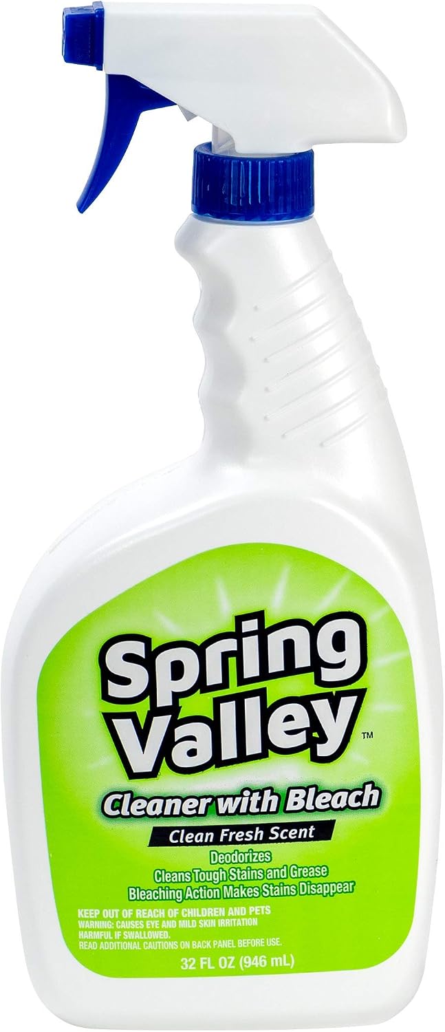Cleaner with Bleach, 32oz Spray