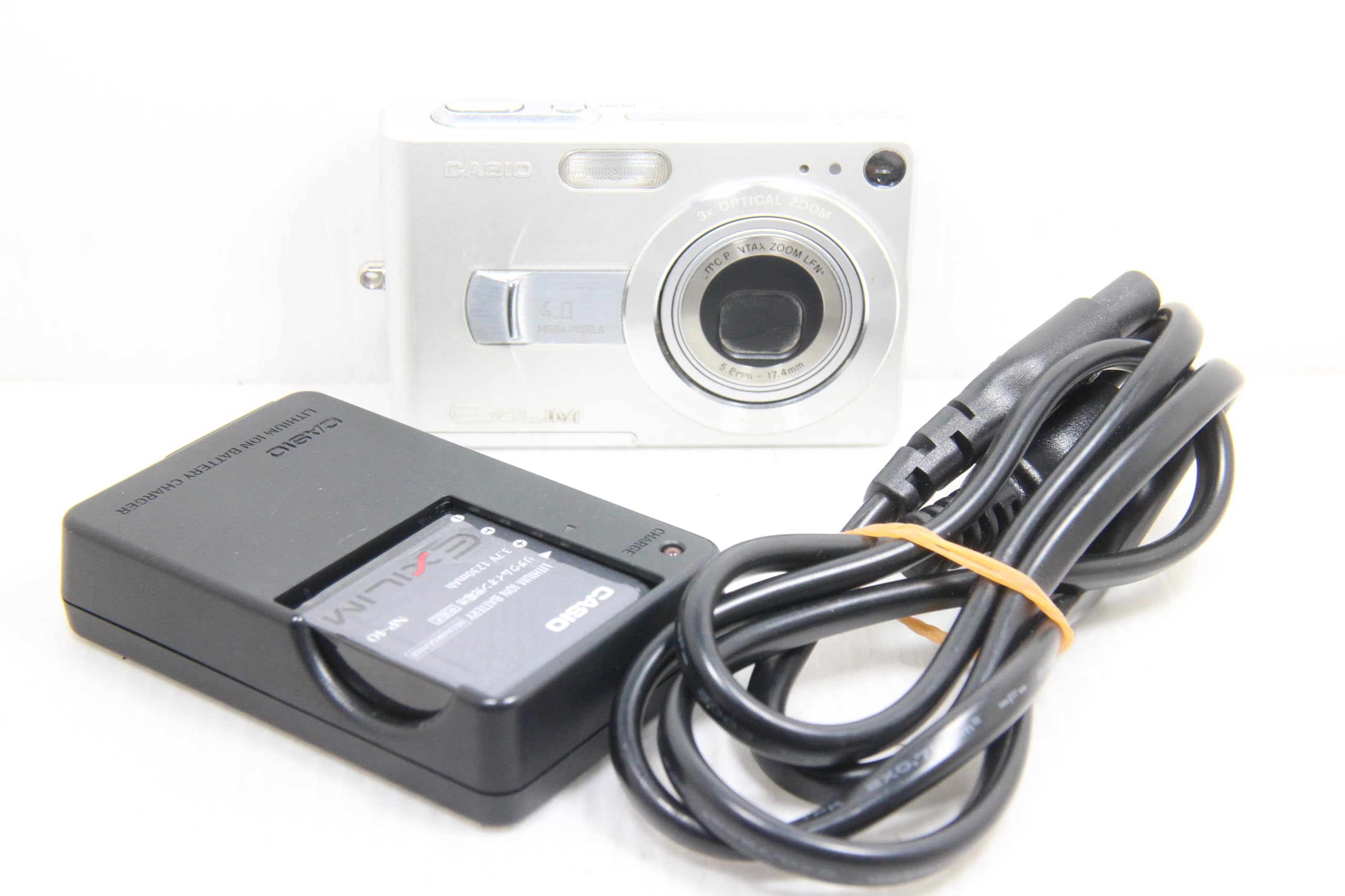 Amazon | CASIO EXILIM ZOOM EX-Z40 シルバー | コンパクト 通販