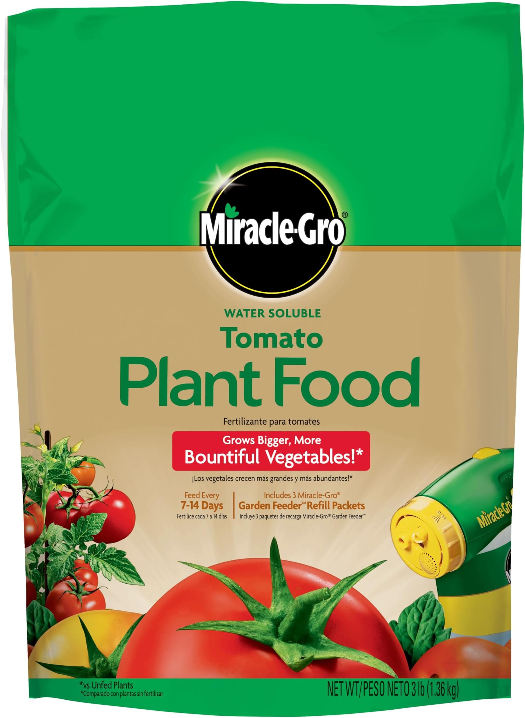 Water Soluble Tomato Plant Food, 3 lb