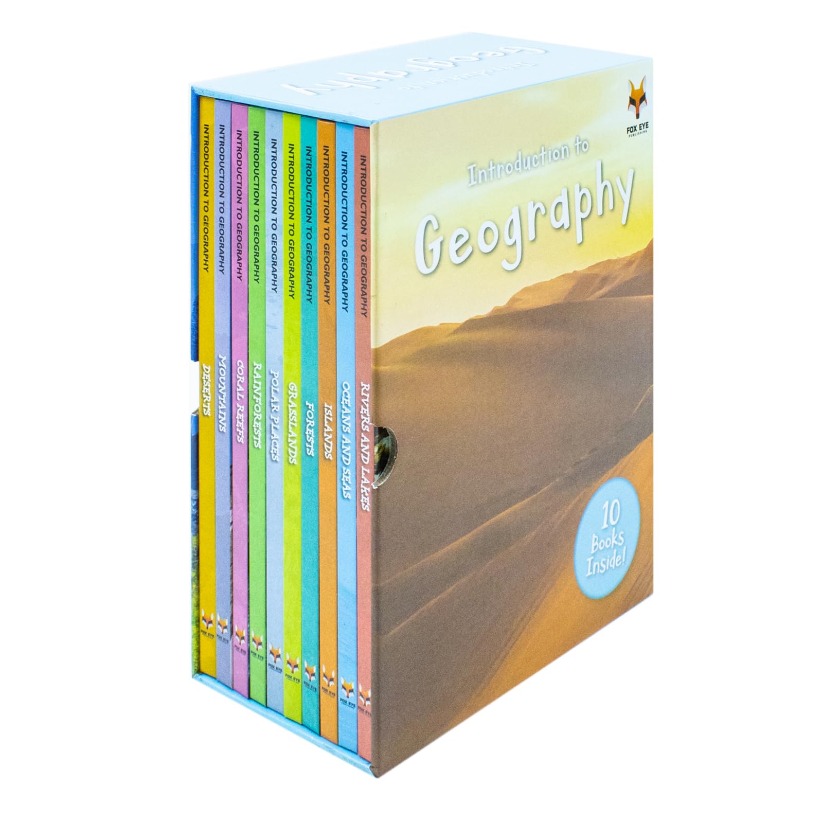 Childrens Introduction To Geography For Beginners 10 Hardback Book Collec | TODO