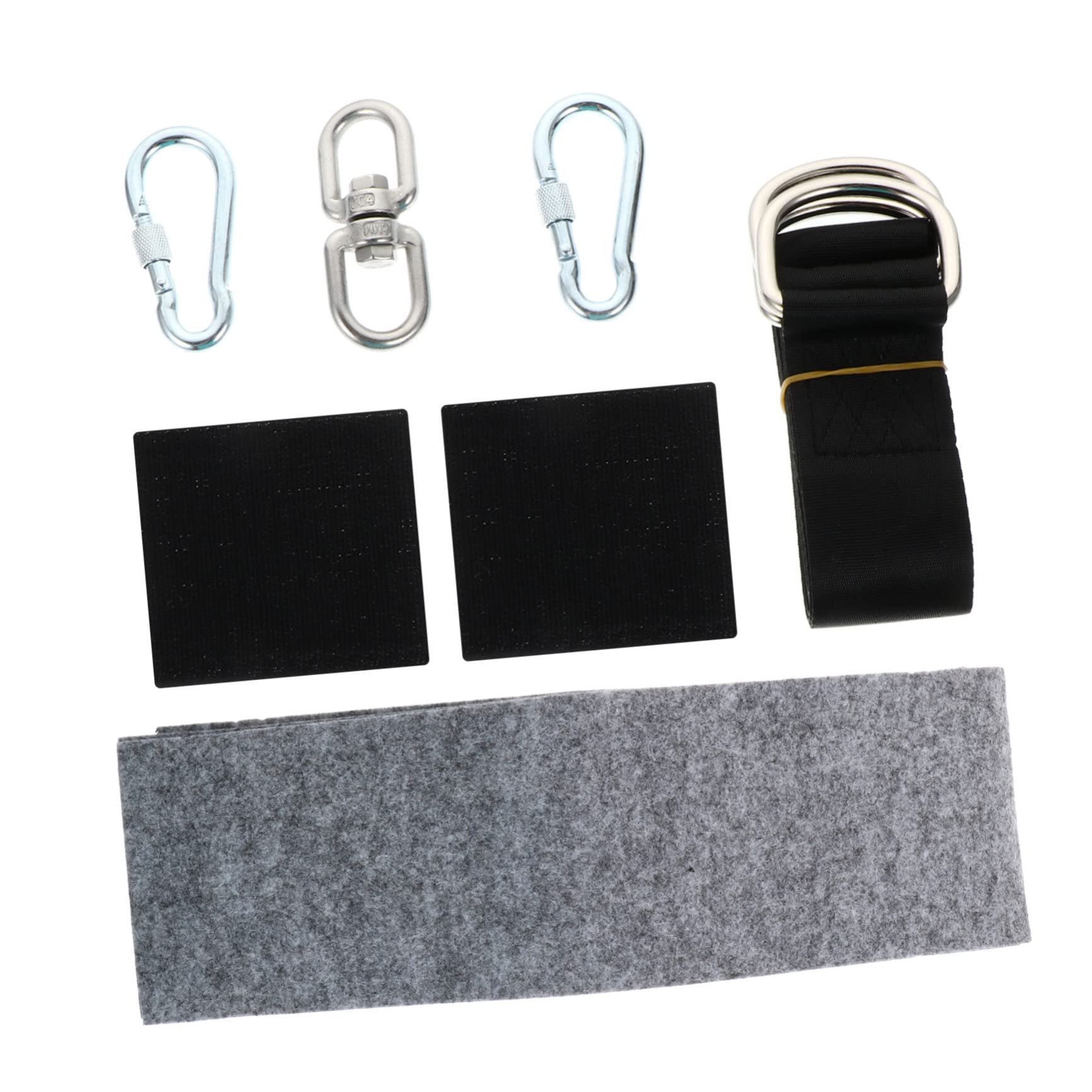 GALPADA 1Set Hammock Rope Swing Hanging Kit Durable Straps with Locking Clips Storage Bag for Outdoor Swings Heavy Duty Load Capacity for Safe Relaxation